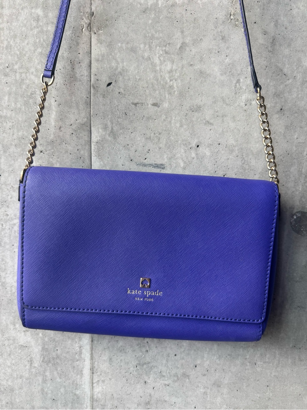 kate spade Charlotte Street Alex Purple Crossbody bag
